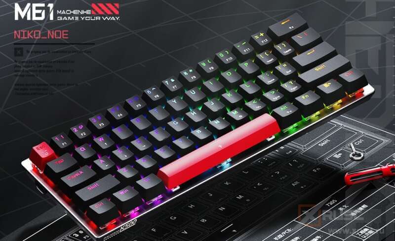 Совершенство технологий: новая игровая клавиатура Mechanic K500-M61